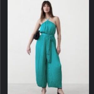 Banana Republic Halter Elastic-Waist Jumpsuit